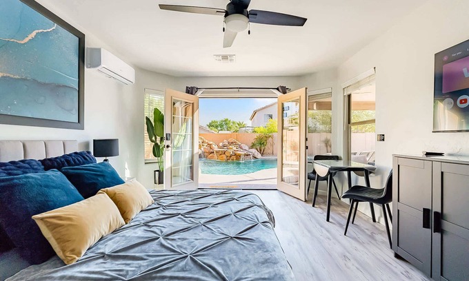 Avondale House | Private 3BR Oasis | Patio, Pool & Firepit