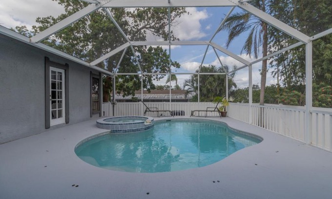Whitney Beach House | Private 4 Bedroom Pool Spa Home Located on Palma Sola Blvd home