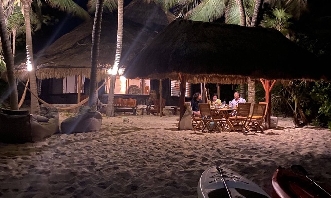 Soliman Bay House | Private Beachfront bungalow at the exclusive Soliman Bay. Las Brisas Tulumn