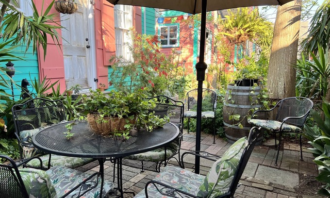 Bywater Cottage | Private Bywater Cottage - Courtyard, WiFi, Laundry, Near restaurants/bars