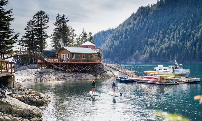 Seward Cabin | Private Cabins on Remote Island in Scenic Cove of Seward, AK - Kayaking and SUP