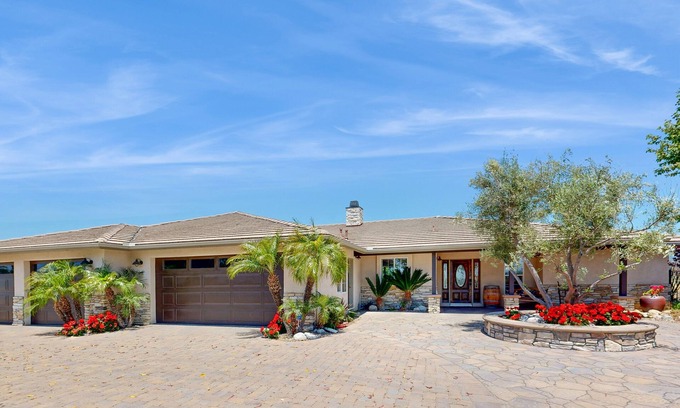 Temecula House | Private Casita Overlooking Winery | Grill, Central AC