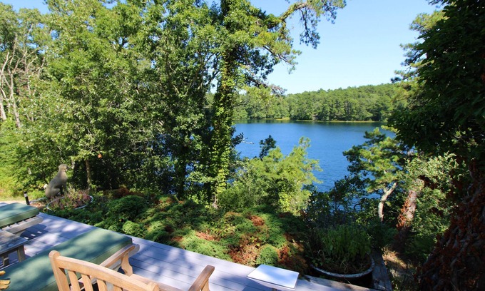 North Truro Cottage | Private Cottage Compound On Ryders Pond with Pristine Yard (2215)