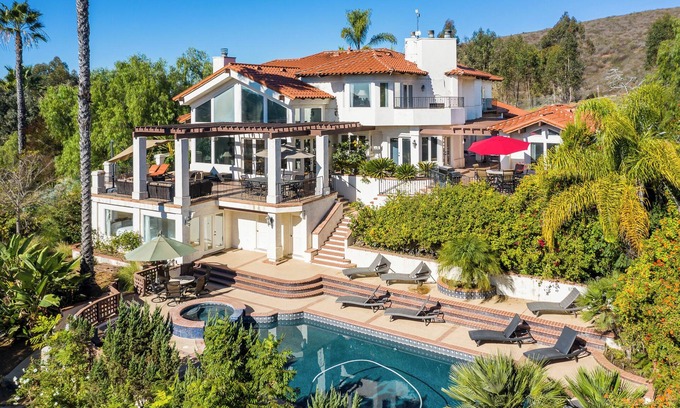 Escondido House | Private Estate w/Pool, Hot Tub & Tennis Court Near Encinitas | The Ranch
