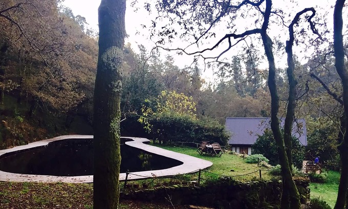 Puebla del Caraminal Cottage | Private forest with natural pools