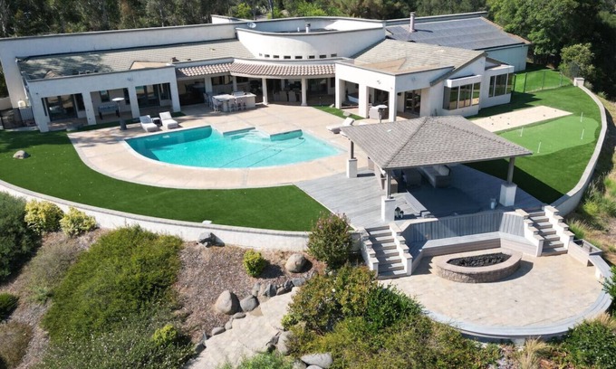 Lake Hodges Apartment | Private Gated 6BR Luxury Estate, Gym, Lake View