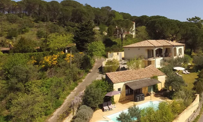 Boisset-et-Gaujac House | Private paradise with swimming pool and panoramic view of Anduze and the Cévennes!