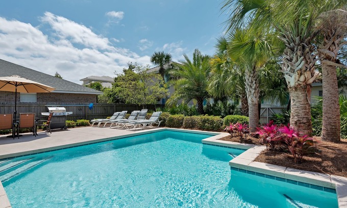 Fort Walton Beach - Destin House | Private Pool & Beach 3 King bdrms + Bunkroom, Gated Community
