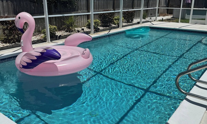 Gulf Gate Estates House | Private Pool Paradise Coastal Home 2 bed 2 bath mins to USA #1 beach Siesta Key