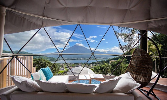 Fujikawaguchiko Cabin | Private Sky view suite Asian resort Pets allowed/Minamitsuru-gun Yamanashi