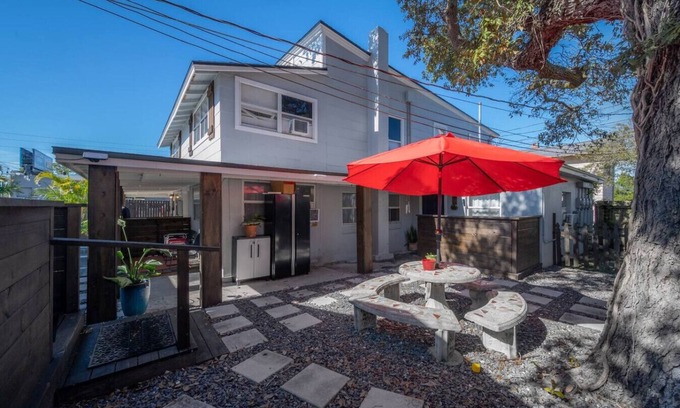 St. Petersburg - Clearwater Apartment | Private Studio Outdoor Deck + Parking