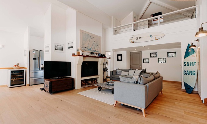 Moliets-et-Maa House | Private villa 5 bedrooms Beach Swimming pool Spa Golf