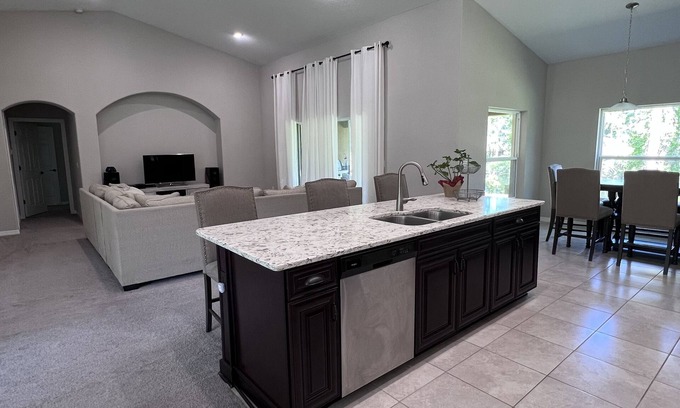 Palm Coast House | Private Waterfront Beautiful 4-bedroom Home
