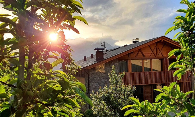 Parcines House | Pröfinghof - adventure vacation on an organic farm in a rustic barn