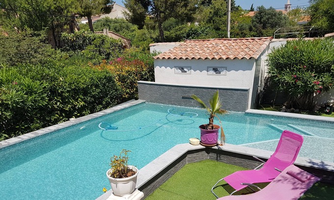 La Couronne House | PROMO JULY AUGUST GD T2 BEAUTIFUL SWIMMING POOL - IN SEASIDE - 55M2 CALM