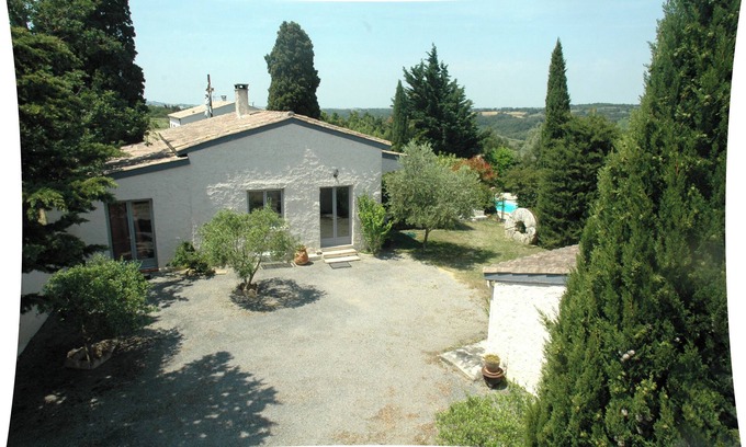 Peyrefitte-sur-l'Hers Cottage | Promotions to seize: Beautiful artist cottage, private pool, exceptional view