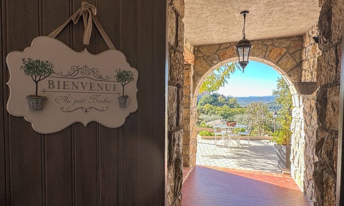 Montauroux Villa | Provencal Bastide, 2 apts, pool, ac, near Lake