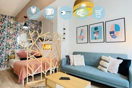 Provins Apartment | Provins au coeur du quartier historique - Charmant studio pour 2