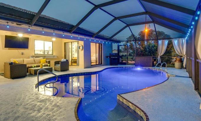 Punta Gorda House | Punta Gorda Canal Home with Private Pool!