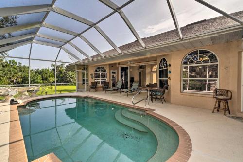 Charlotte Park House | Punta Gorda Hub with Pool, 2 Miles to Peace River!