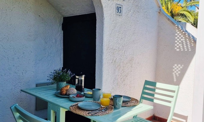 Santa Luzia Apartment | PuraVida house T0+1 up to 5 Px (2 adults + 3 children) Pedras D'el Rei - Tavira