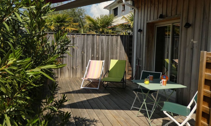 Gujan-Mestras Apartment | Quiet 2-bedroom apartment with terrace overlooking the Arcachon basin