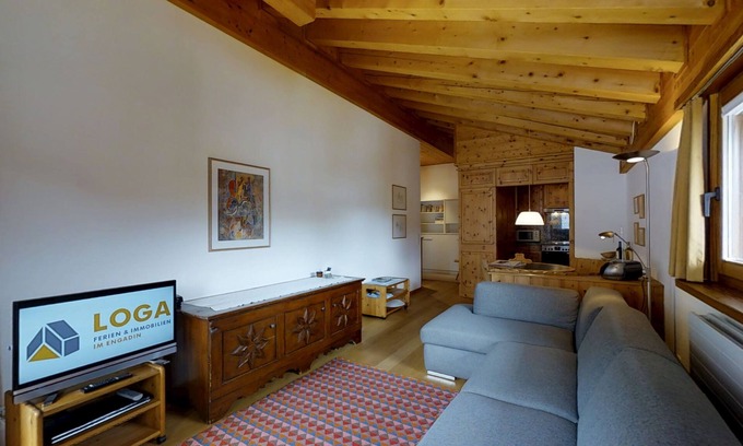 Sils-Maria Apartment | Quiet 2-room apartment, ca.