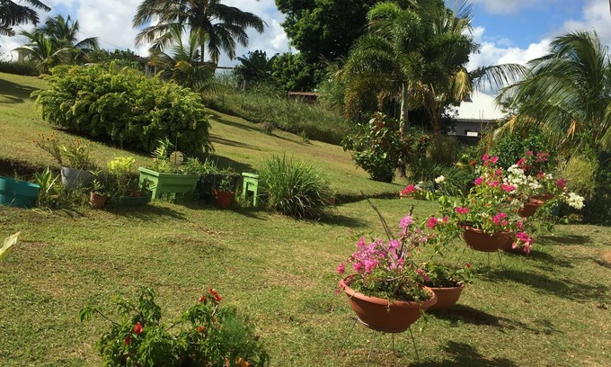 Riviere-Pilote Villa | Quiet, airy villa 10 minutes' drive from the beach