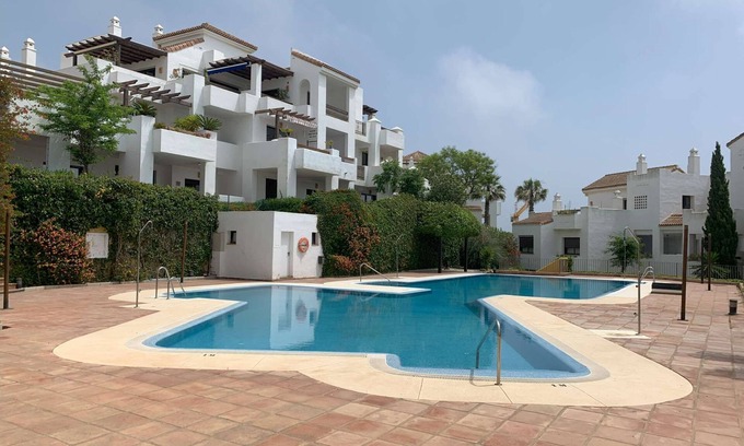 San Roque Apartment | Quiet apartment perfect for the Family, 4 swimming pools, close to the beach