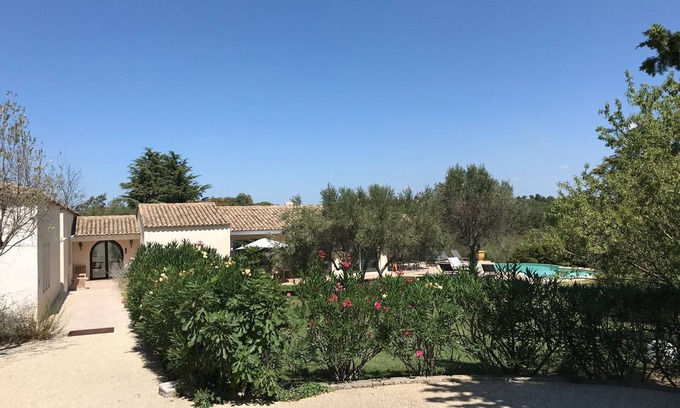 Quartier des Espesses Villa | Quiet, contemporary villa in Nîmes with private pool and spa.