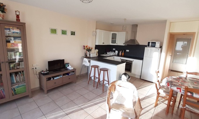 Saint-Jean-de-la-Riviere House | quiet house 500m from the beach and golf 100m