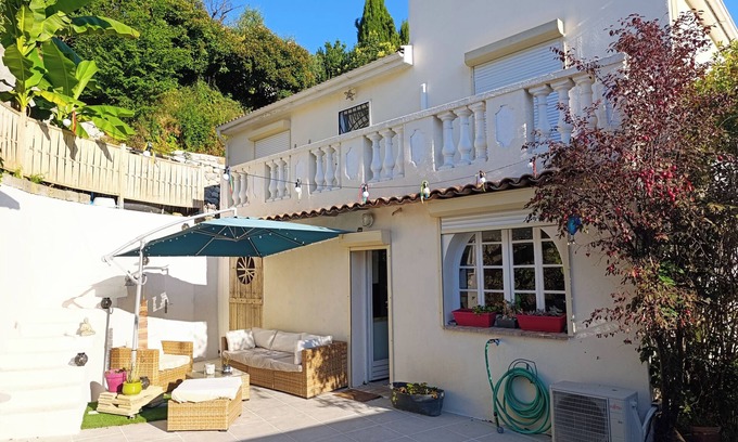 Contes Villa | Quiet house near Nice