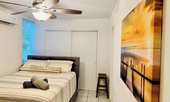 Coral Way Apartment | Quiet Miami Stay Perfect for Work,Relax, or party!