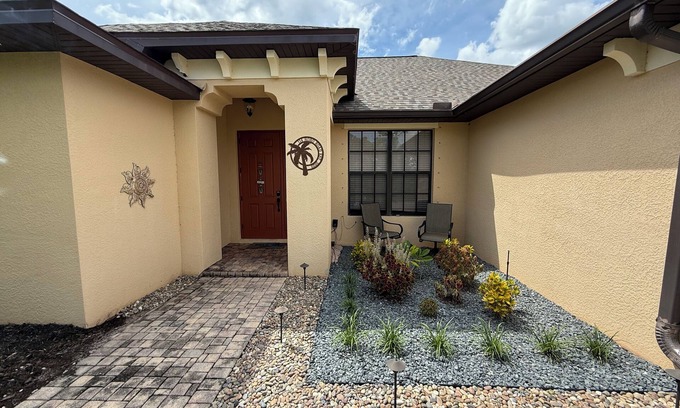 Rotonda Lakes House | Quiet neighborhood and heated pool. 4 bedroom, three bathroom home.