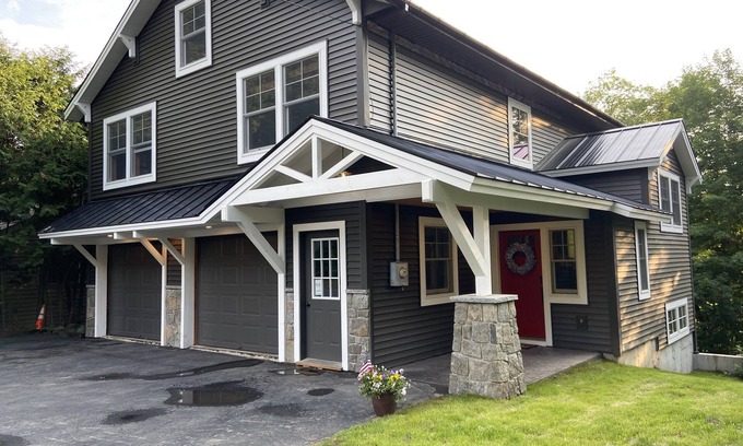 Lake Placid House | Quiet, Peaceful Location, Walk to Everything, Hot Tub, Fireplace, Game Room