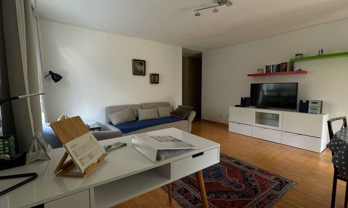 Bad Zurzach Apartment | Quietly located 2 room apartment with patio