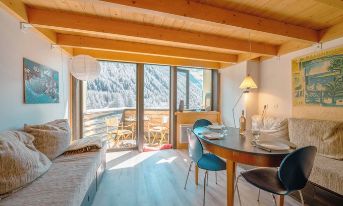 Argentiere Apartment | Résidence Grand Roc - Campanules 412, Argentière (Chamonix), France