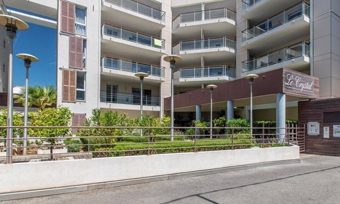 Cros-de-Cagnes Apartment | Résidence Le Crystal 2P4