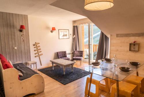 Les Orres Apartment | Résidence Les Hauts De Preclaux - Studio rénové au coeur des Orres 1800 MAE-6234