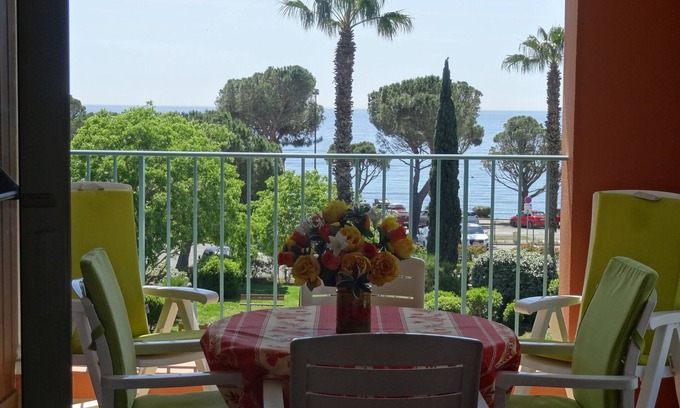 Les Issambres Apartment | Résidence tourisme P&V appart 2P/parking covered/seaviews/pool/lift/fibre