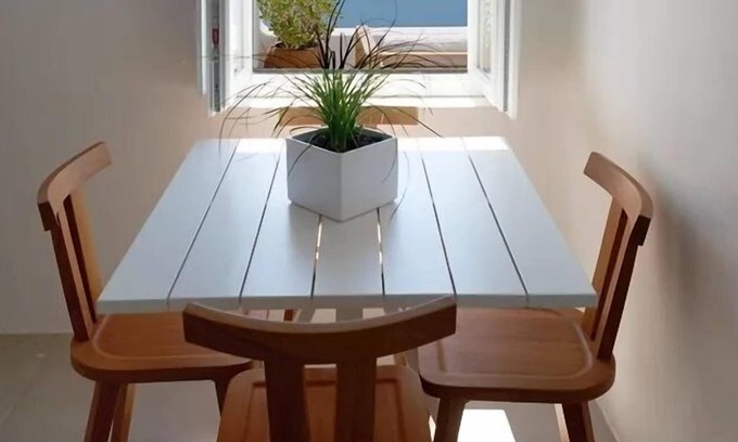 Imerovigli Villa | R 3295 Villa Harun With Outdoor Jacuzzi ,Internet access & Coffee Facilities.