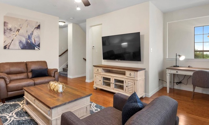 Lewisville House | Rare 3 Story Townhouse with Private Yard