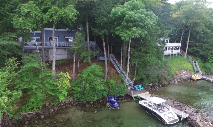 Alton Bay House | Rattlesnake Island Retreat (Boat Required)