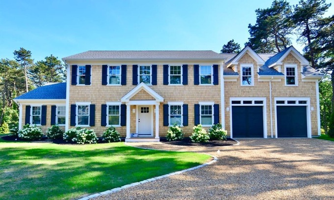 Edgartown House | Recently Completed! Exceptional Striking, Classic Colonial wth Water Access