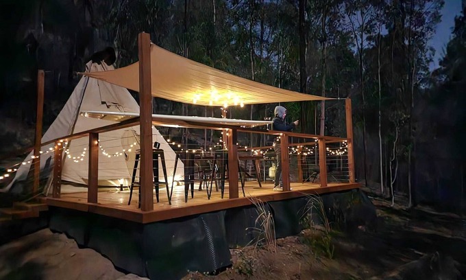Putty RV Rental | Reconnect With Nature and Unwind in a Cosy Tipi: Your Ultimate Glamping Getaway!