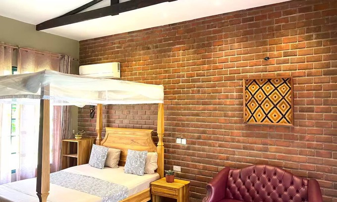 Bagamoyo Apartment | Red room in Kijiji Chetu at Kerege