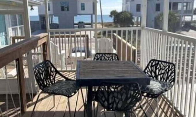 East End House | REDFISH Gulf view POOL steps from the beach on E. Gorrie Dr.