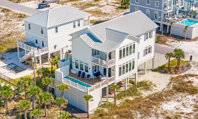 Mexico Beach House | Reduced Summer Rates! Gulf Front with Private Pool!