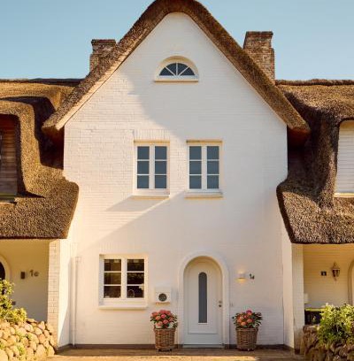 Sylt-Ost House | Reethüs Keitum mit Kamin und Südgarten in direkter Wattnähe
