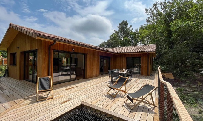 Hourtin House | REF 90H : Magnifique Villa Neuve Pour 10 Personnes à 2 min du lac